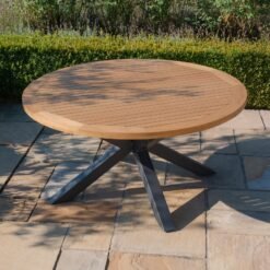 Alternative view of Jakarta Teak Round Dining Table