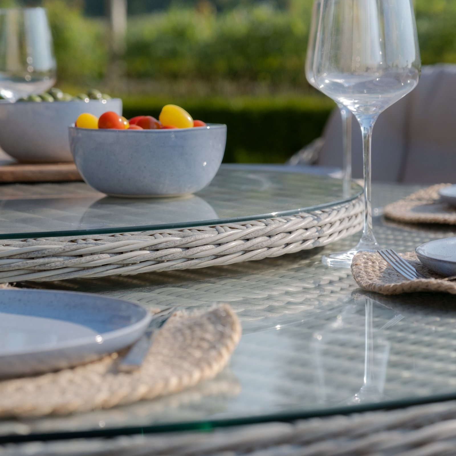 Oxford 8 Seat Round Dining Set - Image 11