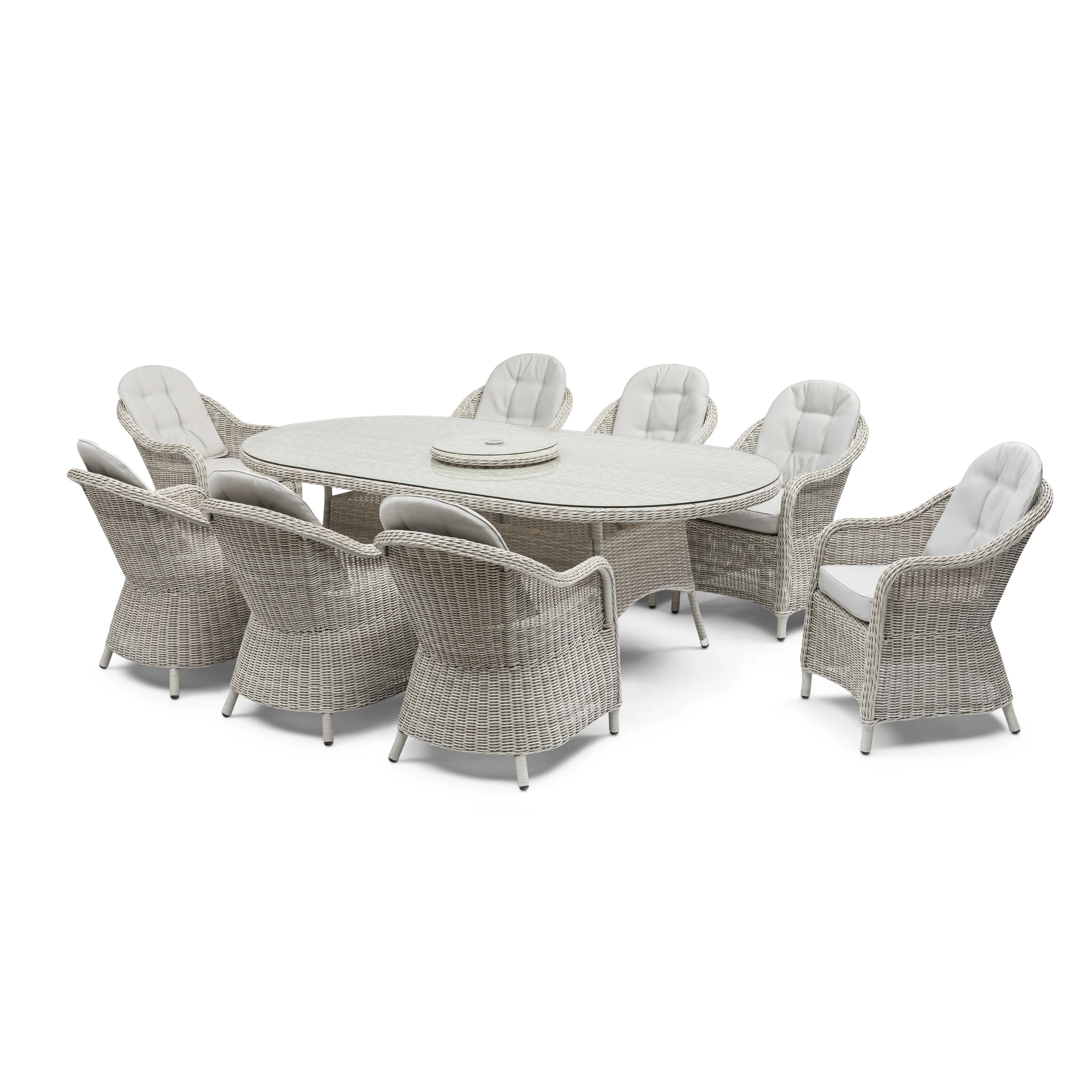 Oxford 8 Seat Oval Dining Set - Image 12