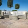 Oxford Large Rattan Corner Sofa Set